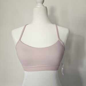 Lululemon Flow Y Bra Nulu *Light Support, A-C Cups | size 6 | flush pink